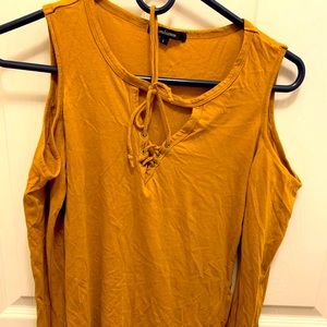 Mustard Yellow Long sleeve Shirt!